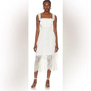 For Love & Lemons Deane Midi Dress